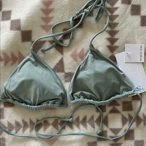 O'Neill Sage Green Bikini Top